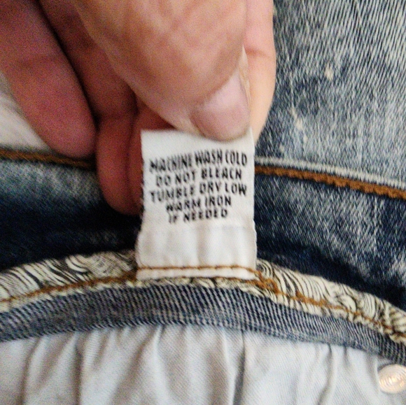 FWRD DENIM CO.  ANNIHLATOR DISTRESSED DENIM MENS JEANS SZ 32 - Picture 4 of 15